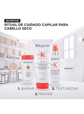 Imagen 2 del producto Set Nutritivo Shampoo 250ml + Acondicionador 200ml + Texturizante 150ml