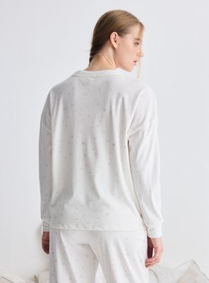 Imagen 2 del producto Pijama Tela Velvet Estampado Folia