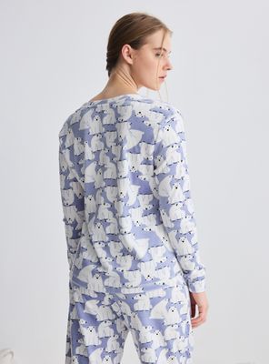 Imagen 2 del producto Pijama Tela Velvet Full Estampado