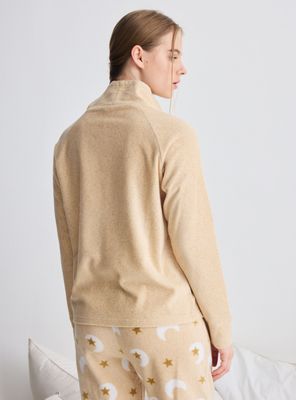 Imagen 2 del producto Pijama Polar Cuello Alto Estampado