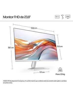 Imagen 2 del producto Monitor LCD 24' FHD 524SW