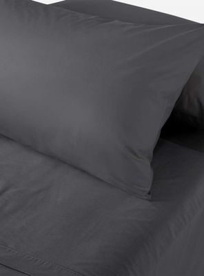Imagen 2 del producto Sábanas King 180 Hilos Lisa Charcoal