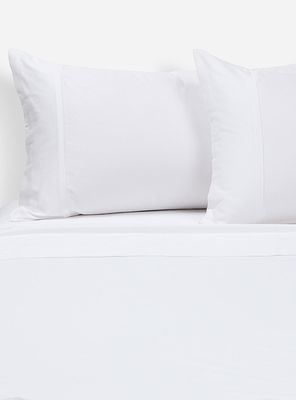 Imagen 1 del producto Sábana 2 Plazas 300 Hilos Lisa Blanca