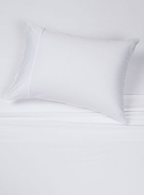 Imagen 2 del producto Juego de Sábanas 300 Hilos 1.5 Plazas Lisa Blanca