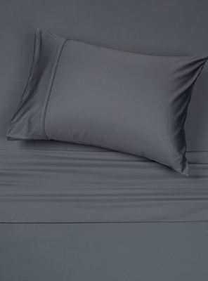Imagen 2 del producto Juego de Sábanas 300 Hilos 1.5 Plazas Lisa Humo