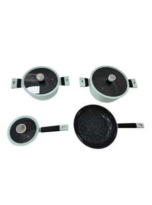 Imagen 2 del producto Batería de Cocina Soho Mint Aluminio 7 Piezas