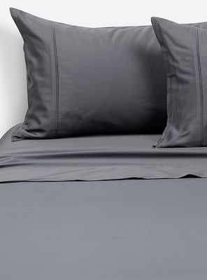 Imagen 1 del producto Juego de Sábanas 300 Hilos Súper King Lisa Humo