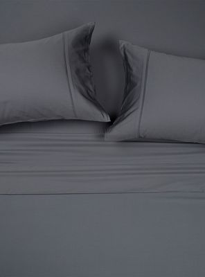 Imagen 2 del producto Juego de Sábanas 300 Hilos Súper King Lisa Humo