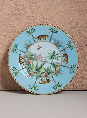 Imagen 1 del producto Plato Lateral Ecléctica Celeste 19 cm