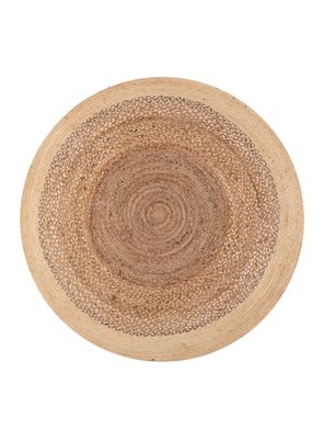 Alfombra Yute Natural Beige Redonda 150x150 cm