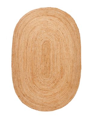 Alfombra Bajda de Cama Yute Natural 90x150 cm