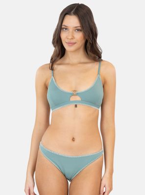 Imagen 1 del producto Bikini con Tira Ajustable Liso 2 Piezas