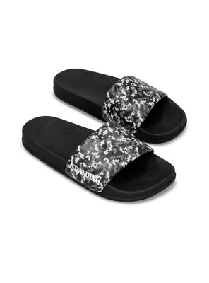 Imagen 2 del producto Sandalia Slide Junior Black Pixel Camo