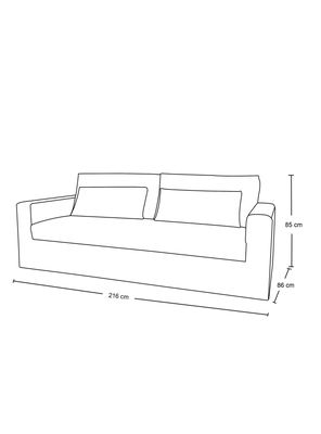 Imagen 2 del producto Sofá 3 Cuerpos Olsen