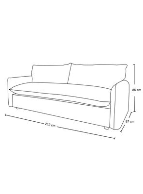 Imagen 2 del producto Sofá 3 Cuerpos Ecléctica