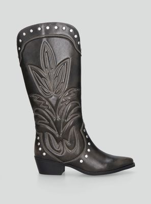 Imagen 2 del producto Bota Vaquera Bordada Mujer