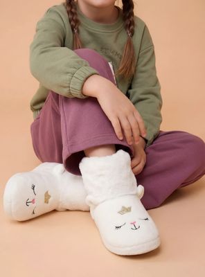 Imagen 1 del producto Pantufla de Animal con Caña Peludita Unisex