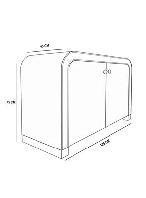 Imagen 2 del producto Buffet Ecléctica 120x40x75 cm