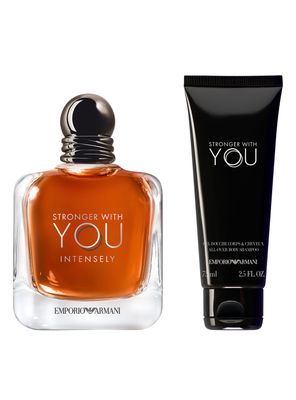 Set Perfume Stronger With You Intensely EDP Hombre 100ml + Gel de Ducha 75ml Giorgio Armani
