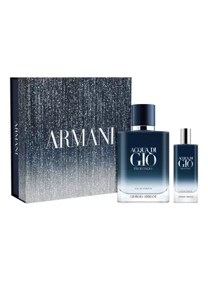 Imagen 2 del producto Set Perfume Acqua Di Giò Profondo EDP Hombre 100ml + 15ml Giorgio Armani