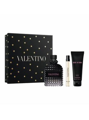 Imagen 2 del producto Set Perfume Born in Roma Uomo EDT Hombre 100ml + 10ml + Shower Gel 75 ml
