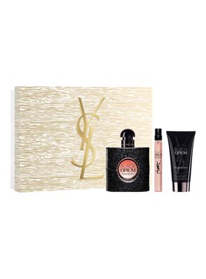 Imagen 2 del producto Set Perfume Black Opium EDP Mujer 50ml + 10ml + Body Lotion 50ml Yves Saint Lauren