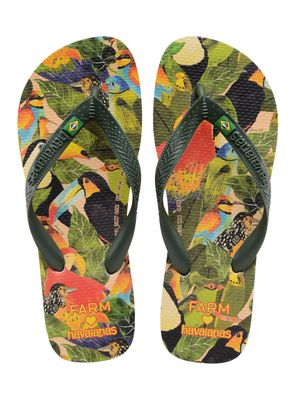 Sandalia Folha Farm Mujer