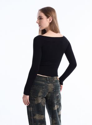 Imagen 2 del producto Sweater Básico Hombro Caído