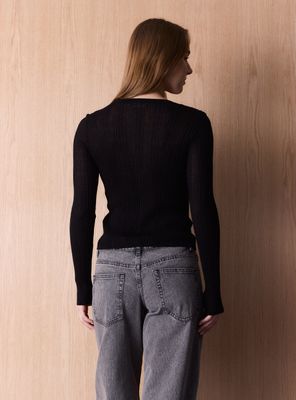 Imagen 2 del producto Cárdigan Cuello Redondo