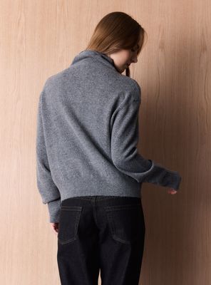 Imagen 2 del producto Cárdigan Básico Cuello Alto