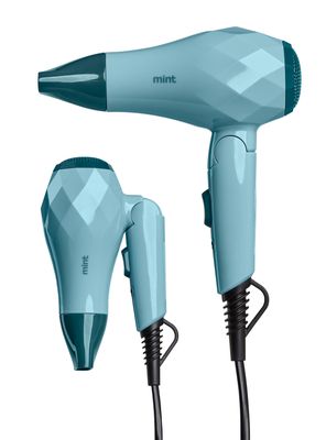 Secador de Pelo Plegable Compacto MHR-022 Celeste