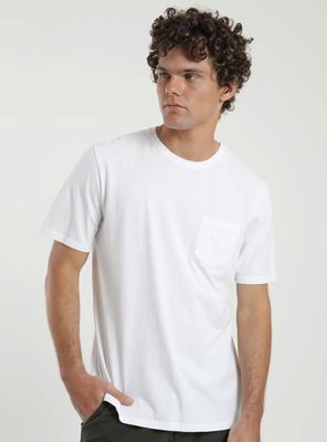 Polera Bolsillo Frontal Lisa