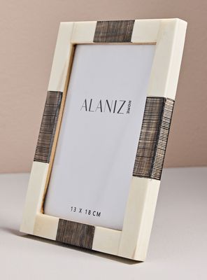 Imagen 2 del producto Marco de Fotos Blanco Wabi 15x20 cm