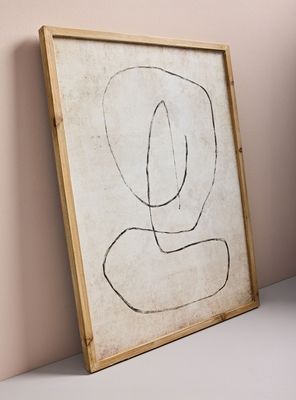 Imagen 2 del producto Cuadro Lineas Wabi Sabi 60x80 cm