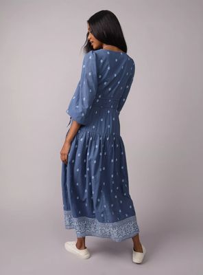 Imagen 2 del producto Vestido AE Maxi Estilo Camisa Manga Larga