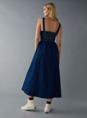 Imagen 2 del producto Vestido AE Maxi Estilo Camisa Manga Larga