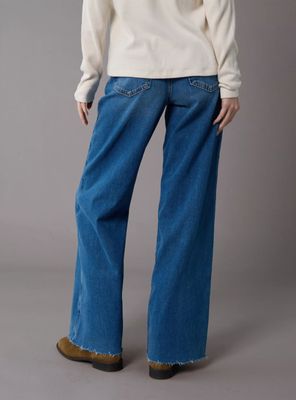 Imagen 2 del producto Jeans AE Super High-Waisted Wide-Leg Holgado Stretch