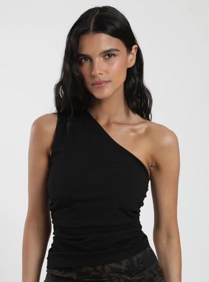 Polera Manga Corta Drapeada