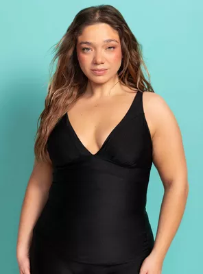 Top Tankini Halter Clásico