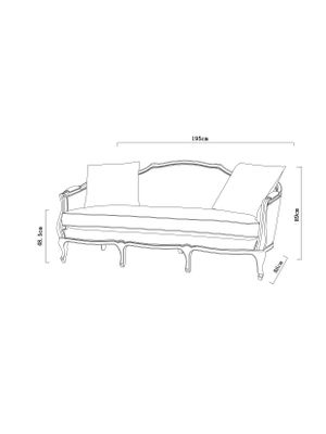 Imagen 2 del producto Sofá 3 Cuerpos Normandía