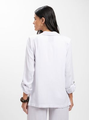 Imagen 2 del producto Blazer Lino Julieta Blanco