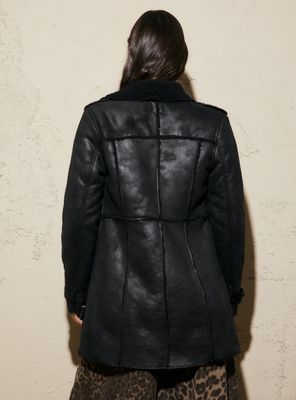 Imagen 2 del producto Chaqueta Estilo Gamulán Largo Costuras a la Vista