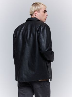 Foster Chaqueta Cuero Sintético Dark Chaquetas