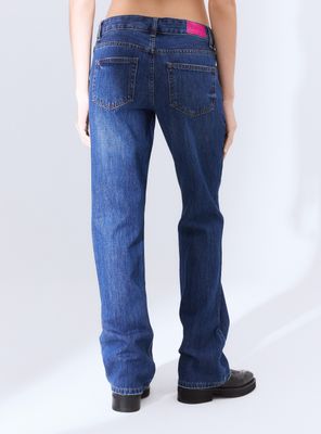 Imagen 2 del producto Jeans Corte Recto Tiro Medio