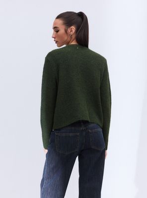 Imagen 2 del producto Chaleco Cárdigan Botón Flor