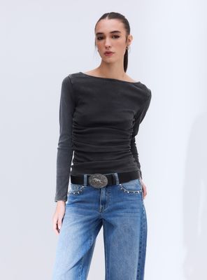 Imagen 1 del producto Polera Frunces Laterales