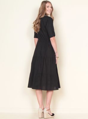 Imagen 2 del producto Vestido Sólido Abotonado en el Delantero