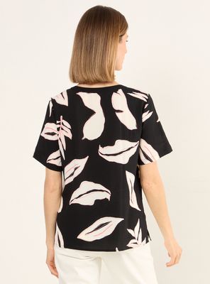 Imagen 2 del producto Blusa Estampada con Amarras