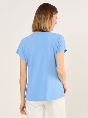 Imagen 2 del producto Polera Escote en V con Mangas