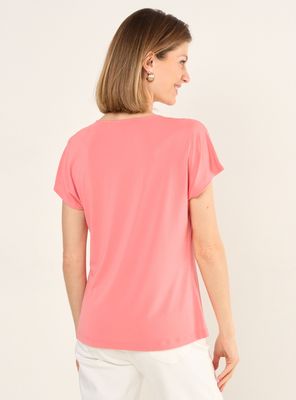 Imagen 2 del producto Polera Escote en V Color